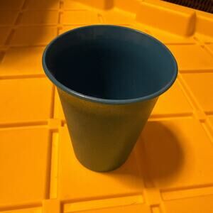 Vintage Tupperware Blue Kids Bell Tumbler Cup 7 oz